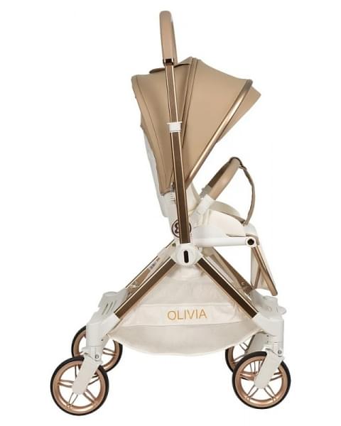 Коляска прогулочная Farfello Olivia O2b,бежевый