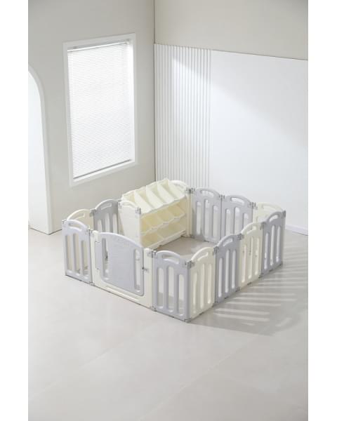 Манеж UNIX Kids Ocean 151x151 см Grey