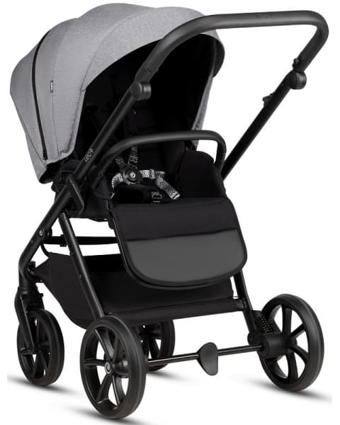 Детская коляска Tutis Leo 3 Plus 3 в 1 с автокреслом Elo Lux EduSky Black 1582227 Stone Grey