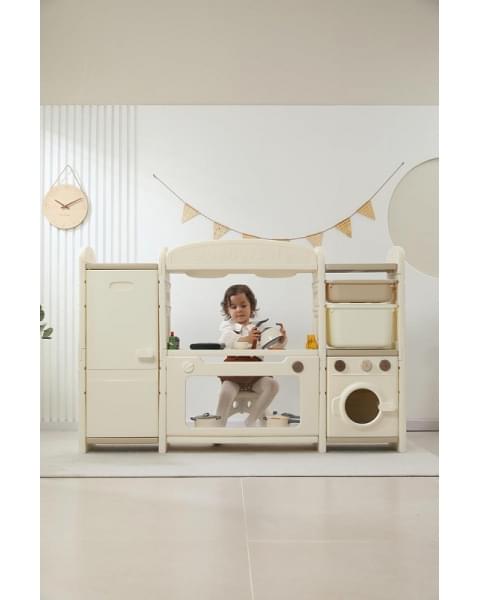 Кухня детская UNIX Kids Cook & Store 2 ящика Camel