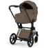 Коляска Cybex Priam V Matt Black Style Collection 2 в 1 Coconut Brown