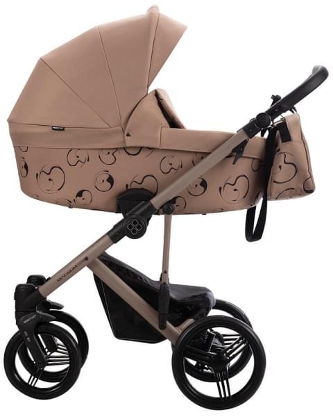 Детская коляска Bebetto Magnum Light SE 2 в 1 06 т.бежевый,бежевая рама
