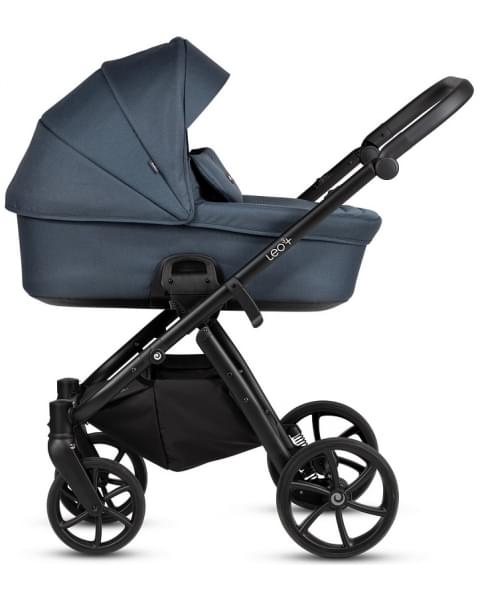 Детская коляска Tutis Leo 3 Plus 3 в 1 с автокреслом Elo Lux EduSky Black 1582211 India Ink