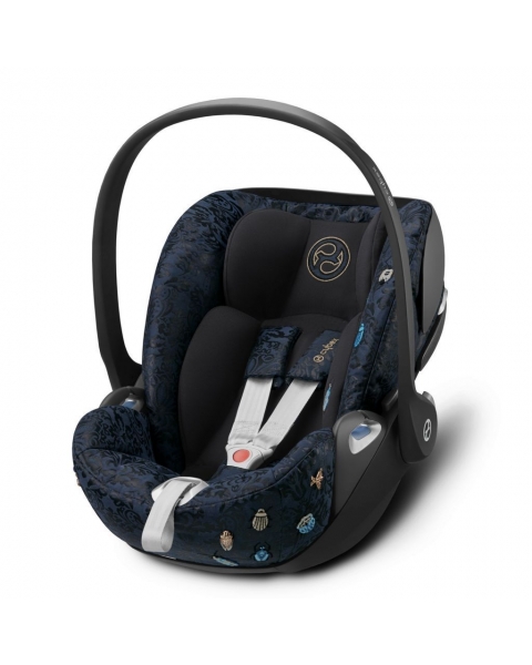 Коляска 3 в 1 Cybex Priam III Jewels of Nature шасси Rose Gold, Jewels of Nature (Темно-синий)