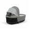 Коляска 2 в 1 Cybex Priam IV шасси Matt Black, Soho Grey (Серый)