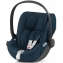 Коляска 3 в 1 Cybex Priam IV шасси Chrome Black, Mountain Blue (Синий)