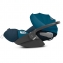 Коляска 3 в 1 Cybex Priam IV шасси Chrome Black, Mountain Blue (Синий)