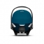 Коляска 3 в 1 Cybex Priam IV шасси Chrome Black, Mountain Blue (Синий)