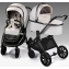 Детская коляска AmaroBaby Motus Premium Ecco 3 в 1 с автокреслом Rant Miro молочный