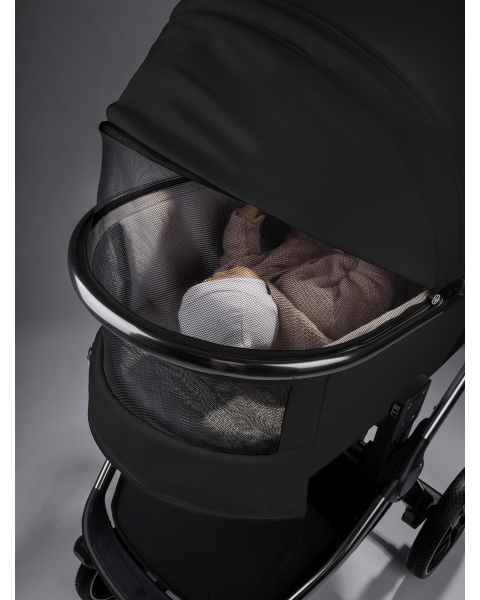Детская коляска AmaroBaby Motus Premium Ecco 3 в 1 с автокреслом Rant Miro черный