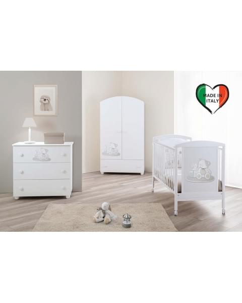 Детская кровать Pali Lallo (Lulu) белый