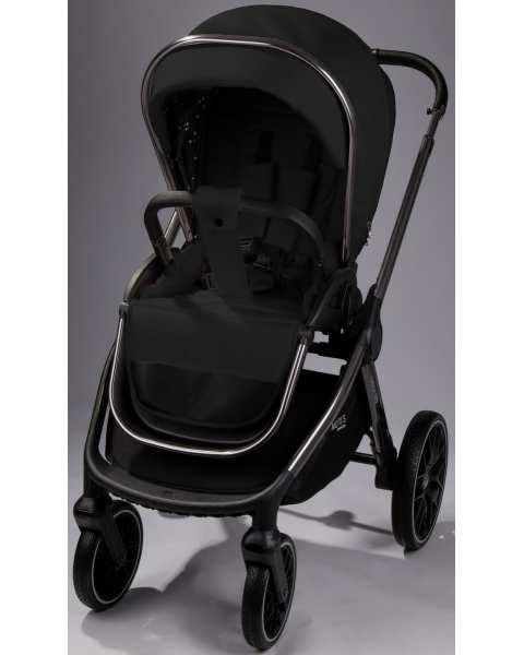 Детская коляска AmaroBaby Motus Premium Ecco 3 в 1 с автокреслом Rant Miro черный