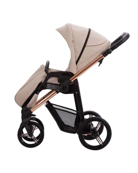 Прогулочная коляска Bebetto NICO ESTILO PRO 03 бежевая кожа