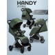 Прогулочная коляска Amarobaby Handy, зеленый/серебряный