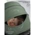Прогулочная коляска Amarobaby Handy, зеленый/серебряный