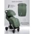 Прогулочная коляска Amarobaby Handy, зеленый/серебряный