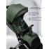 Прогулочная коляска Amarobaby Handy, зеленый/серебряный
