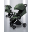 Прогулочная коляска Amarobaby Handy, зеленый/серебряный