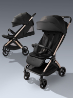 Коляска прогулочная Amarobaby Jaunt, черный