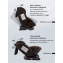 Автокресло детское AMAROBABY Brilliant ISOFIX класс D, группа 0+/1/2/3, (коричневый)