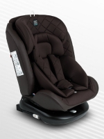 Автокресло детское AMAROBABY Brilliant ISOFIX класс D, группа 0+/1/2/3, (коричневый)