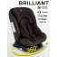 Автокресло детское AMAROBABY Brilliant ISOFIX класс D, группа 0+/1/2/3, (коричневый)