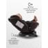 Автокресло детское AMAROBABY Brilliant ISOFIX класс D, группа 0+/1/2/3, (коричневый)