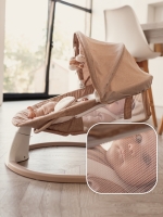 Электронные качели детские AMAROBABY LUCKY SWING, бежевый