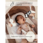 Электронные качели детские AMAROBABY LUCKY SWING, бежевый