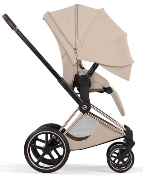 Коляска Cybex Priam V Rosegold Style Collection 2 в 1 Cozy Beige