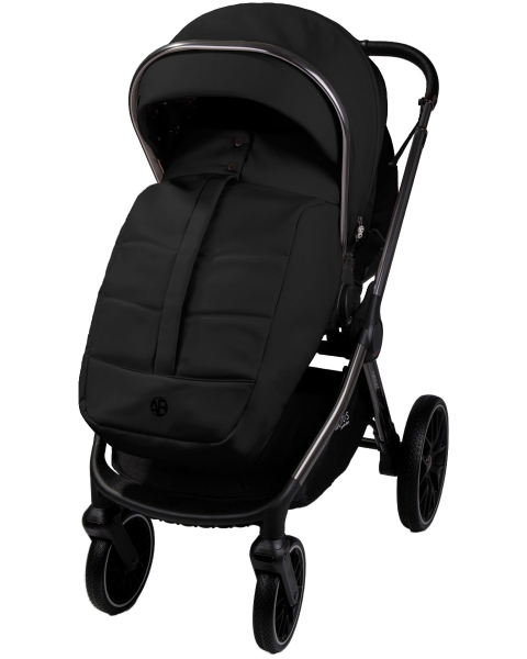 Детская коляска AmaroBaby Motus Premium Ecco 3 в 1 с автокреслом Rant Miro черный