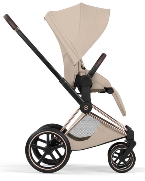 Коляска Cybex Priam V Rosegold Style Collection 2 в 1 Cozy Beige