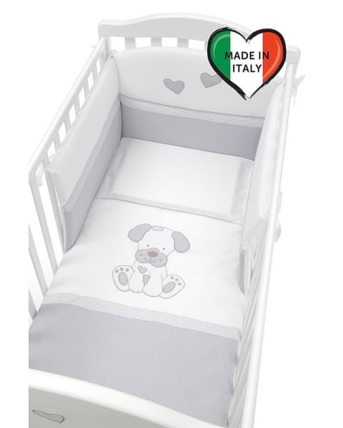 Детская кровать Erbesi Jack белый/серый