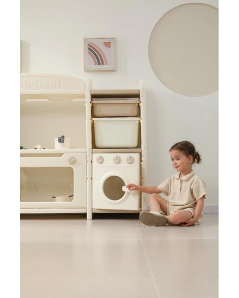 Кухня детская UNIX Kids Cook & Store 6 ящиков Camel