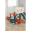 Игровой комплекс с горкой UNIX Kids Bus 171 см Red