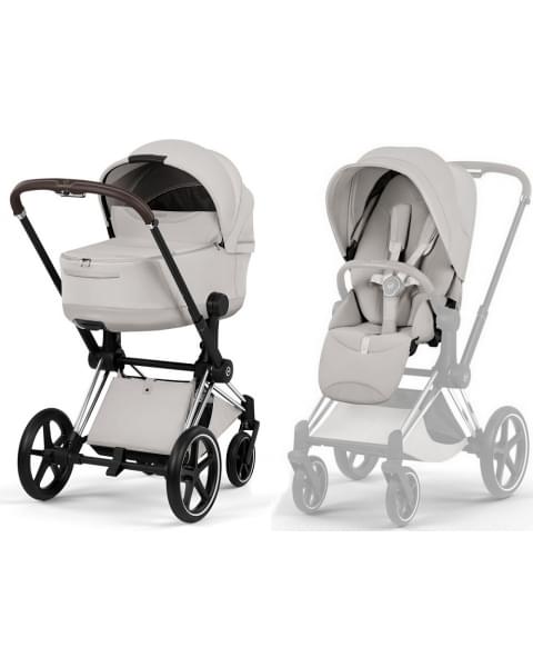Коляска Cybex Priam V Chrome Style Collection 2 в 1 City Grey