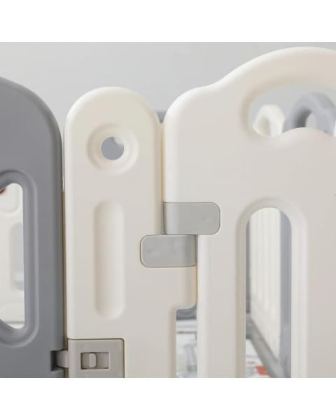 Манеж UNIX Kids Classic 126x120 Grey