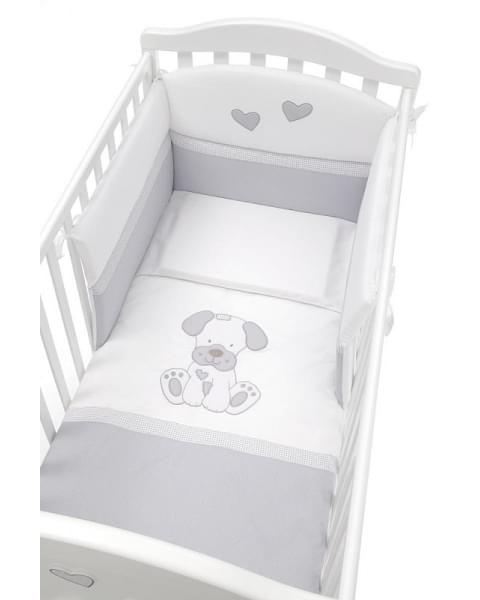 Детская кровать Erbesi Jack белый/серый