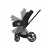 Коляска 3 в 1 Cybex Priam III Jeremy Scott Petticoat шасси Chrome Black, JS Petticoat (Красный с узором)