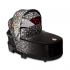 Коляска 3 в 1 Cybex Priam III Rebellious шасси Chrome Brown, Rebellious (Черно-белый / Красный)