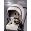 Детская коляска AmaroBaby Motus Premium Ecco 3 в 1 с автокреслом Rant Miro молочный