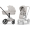 Коляска Cybex Priam V Chrome Style Collection 2 в 1 City Grey