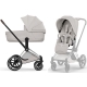 Коляска Cybex Priam V Chrome Style Collection 2 в 1 City Grey