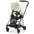 Cybex Mios III прогулочная коляска, шасси Matt Black, Off White