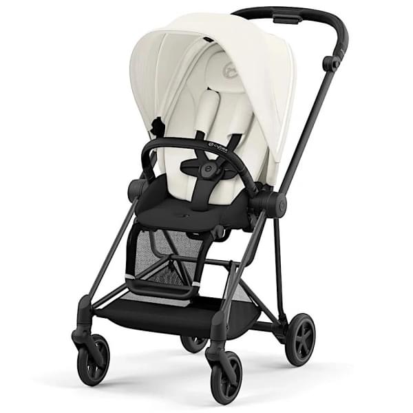 Cybex Mios III прогулочная коляска, шасси Matt Black, Off White