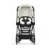 Cybex Mios III прогулочная коляска, шасси Matt Black, Off White