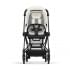 Cybex Mios III прогулочная коляска, шасси Matt Black, Off White