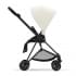 Cybex Mios III прогулочная коляска, шасси Matt Black, Off White