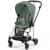 Cybex Mios III прогулочная коляска, шасси Rosegold, Leaf Green