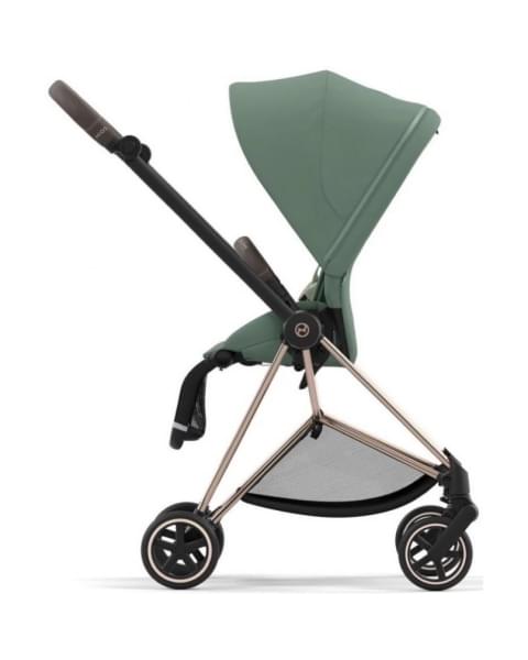 Cybex Mios III прогулочная коляска, шасси Rosegold, Leaf Green